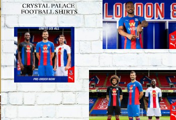 Crystal Palace football shirts 2020-21